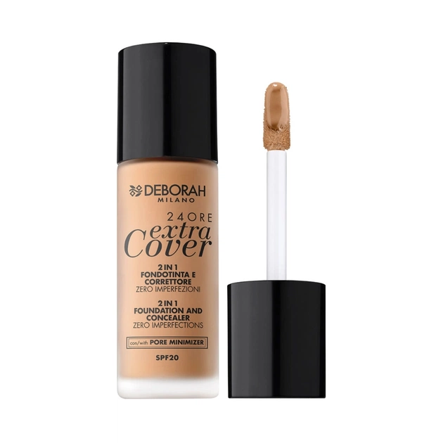 Тональная основа Deborah 24Ore Extra Cover SPF20 05 30 мл (8009518338485) - изображение 1