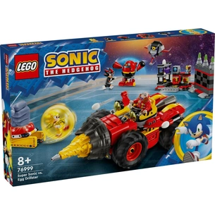 Конструктор LEGO Sonic the Hedgehog Супер Сонік проти Яйця-бурильника (76999) зображення 1