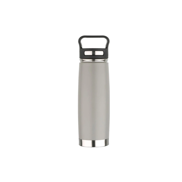 Термокружка Bergner Walking anywhere 500 мл сіра (BG-37572-MGY) - изображение 1