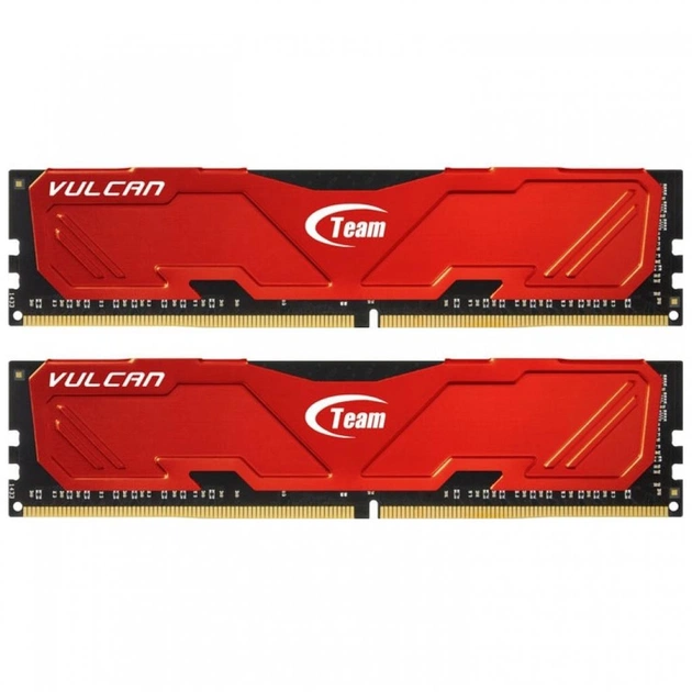 Модуль пам'яті для комп'ютера DDR4 16GB (2x8GB) 2133 MHz Elit Plus Red Team (TPRD416G2133HC15DC01) - изображение 1