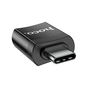 Перехідник UA17 USB-C M to USB F USB3.0 Black HOCO (6931474762016) - зменшене зображення 2