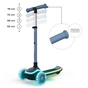 Самокат Kinderkraft 2-в-1 Raket Up Blue (KRRAUP00BLU0000) (5902533930043) - уменьшенное изображение 4