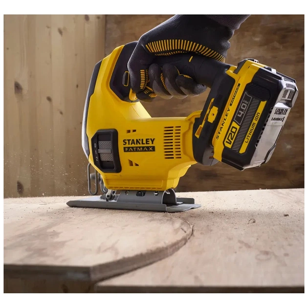 Електролобзик Stanley FatMax, Li-Ion 18V (V20), 2.500 хід/хв (без АКБ та ЗП) (SFMCS600B) - picture 10