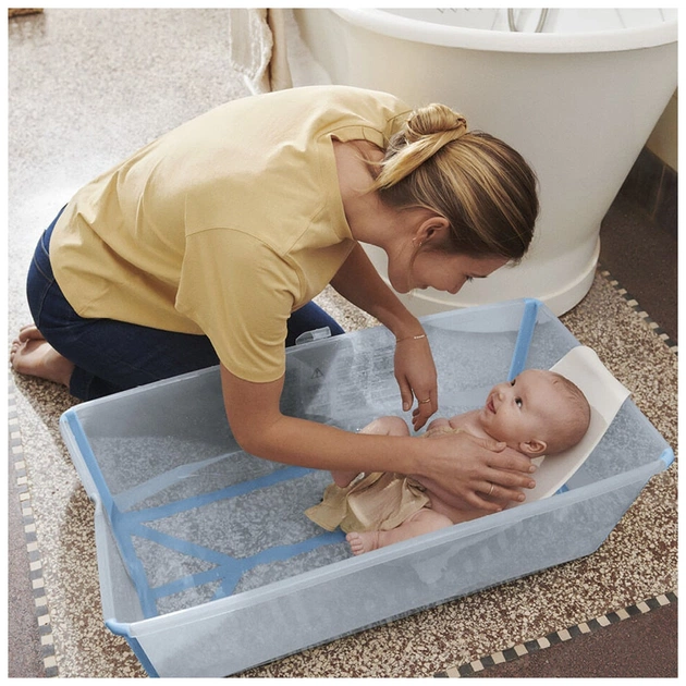 Ванночка Stokke Flexi Bath XL, блакитний (Ocean Blue) (7040355359135) (535913) - зображення 4