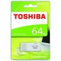 USB флеш накопичувач Toshiba 64GB Hayabusa White USB 3.0 (THN-U202W0640E4) - зменшене зображення 2