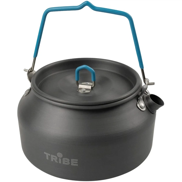Чайник туристичний Tribe Kettle Alu 1 л алюмінієвий (T-FI-0013-grey) - зображення 1