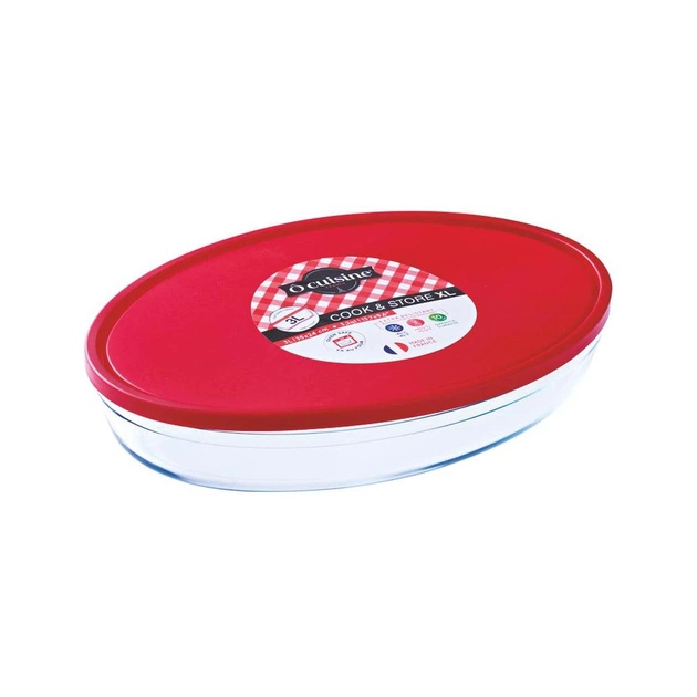 Форма для випікання O Cuisine з кришкою овальна 35 х 24 х 6 см 3 л (346PC05/7645) - зображення 1