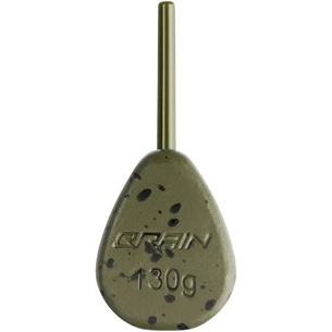 Грузило Brain In-Line Flat Lead 130g 2шт/уп Green (1858.32.09) зображення 1