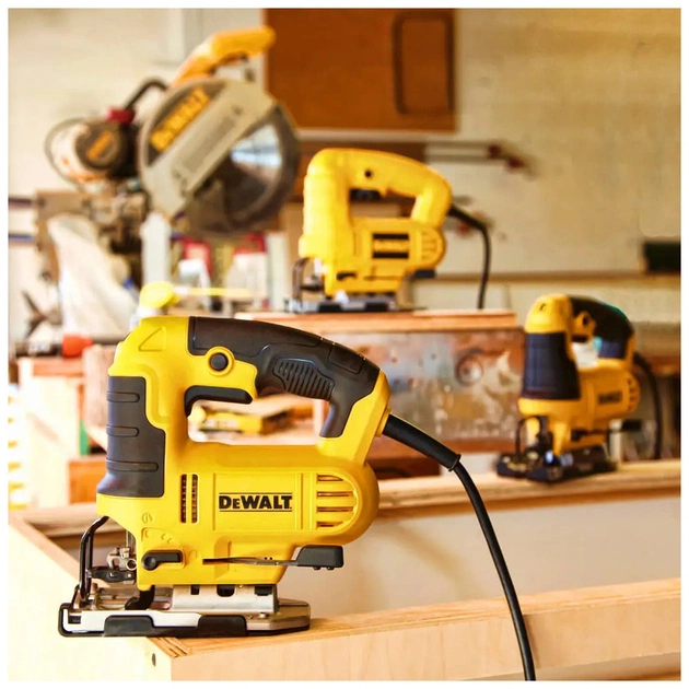 Електролобзик DeWALT 650 Вт, 500 - 3200 хід/хв, 2.4 кг (DWE349) - picture 9