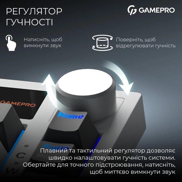Клавиатура беспроводная GamePro Asgard Valhalla QLAB Sakura Switch White With Display (MK160-W-D-QS-PRO) - изображение 13