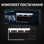 Клавіатура Logitech G Pro GX K/DA Brown Tactile Switch Black-White (920-010077) - зменшене зображення 8