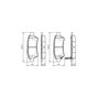 Тормозные колодки Bosch 0 986 494 369 - уменьшенное изображение 3