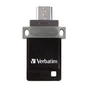 USB флеш накопичувач Verbatim 32GB DUAL OTG USB 2.0 (49843) - зменшене зображення 1