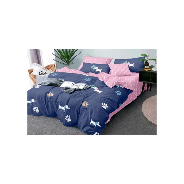 Постільна білизна MirSon Сатин 22-1132 Hannes 200х220 см - Євро (2200001552920) - изображение 1