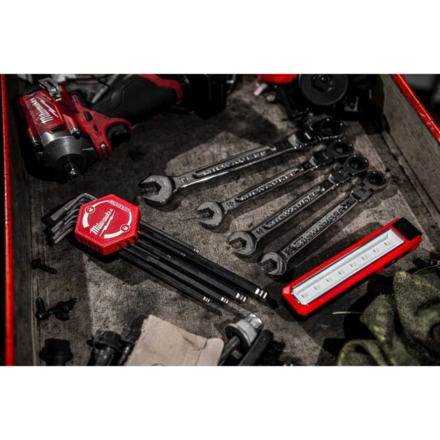 Ключ Milwaukee шестигранний 9шт (4932478621) - picture 5