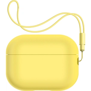 Чохол для навушників Armorstandart Silicone Case with straps для Apple Airpods Pro 2 Yellow (ARM68619) зображення 1