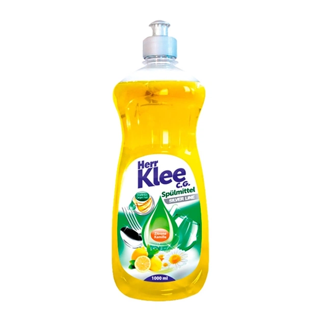 Засіб для ручного миття посуду Klee Zitrone Kamille 1 л (4260353550492) - зображення 1