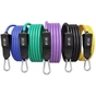 Еспандер U-Powex Resistance bands набір 5шт 150LB до 68кг (UP_1040_150LB) - зменшене зображення 1