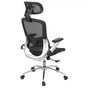 Офісне крісло Аклас Трембіта R-SR Чорний (Чорний) (00158593) - зменшене зображення 5