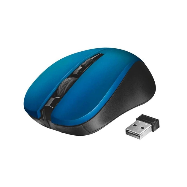 Мишка Trust Mydo Silent wireless mouse blue (21870) - изображение 1