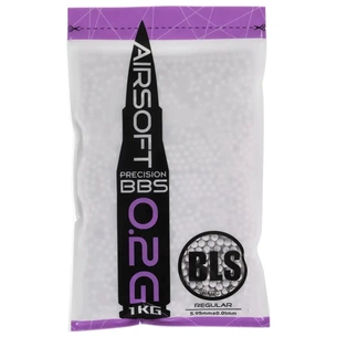 Страйкбольні кульки BLS Precision White 6 мм 0,2 г 1 кг (1928.00.00) зображення 1