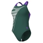 Купальник Arena Bright Glare Swimsuit V Back 008930-690 зелений 44 (3468337533696) - зменшене зображення 4