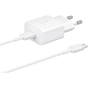 Зарядний пристрій Samsung USB-С 15W White + Cable USB-C 1m (EP-T1510XWEGEU) - зменшене зображення 1