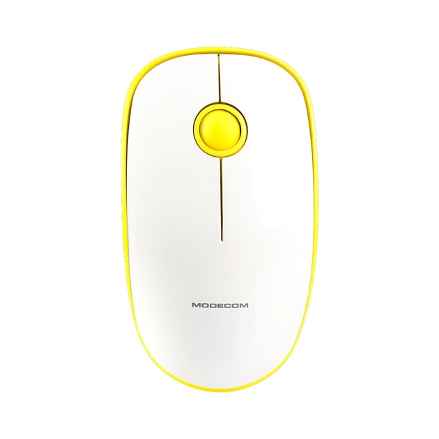 Мишка Modecom MC-WM112 Wireless Yellow-White (M-MC-WM112-290) - зображення 1