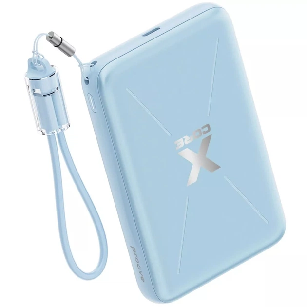 Універсальна мобільна батарея Proove X-Core 22.5W 10000mAh Sky Blue (PNXC22010008) - picture 5