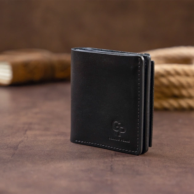 Портмоне Grande Pelle Чорне (11329) - зображення 9