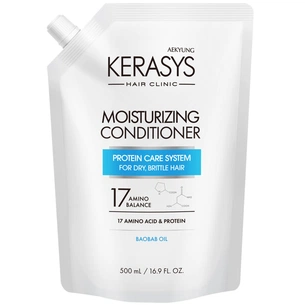 Кондиционер для волос KeraSys Hair Clinic Moisturizing Conditioner Дой-пак 500 мл (8801046902066) изображение 1