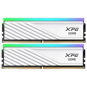 Модуль пам'яті для комп'ютера DDR5 64GB (2x32GB) 6000 MHz XPG Lancer Blade RGB White ADATA (AX5U6000C3032G-DTLABRWH) зображення 1