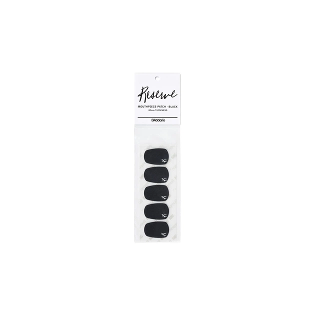 Наклейки для мундштука D'Addario Reserve Mouthpiece Patches (Black) (RMP01B) - зображення 1
