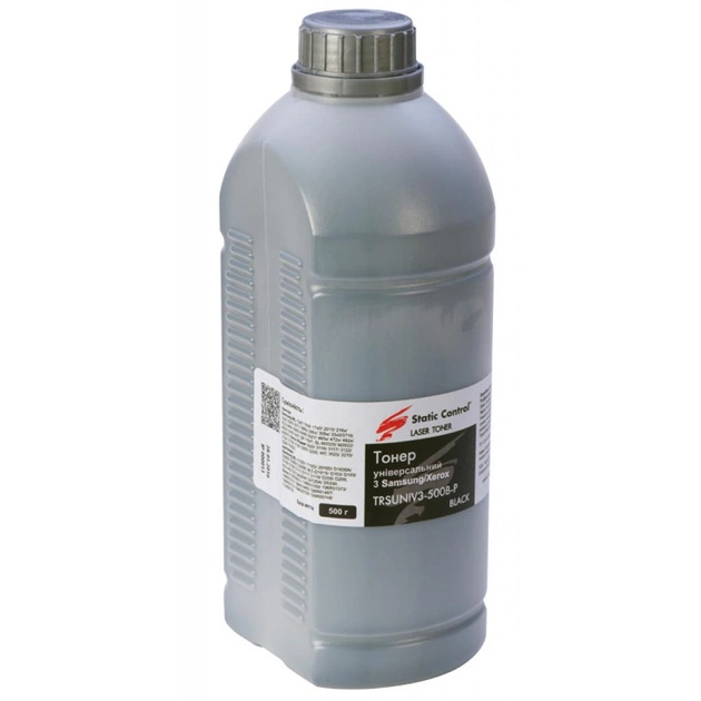 Тонер Samsung TRSUNIV3 500 г Static Control (TRSUNIV3-500B-P) - изображение 1