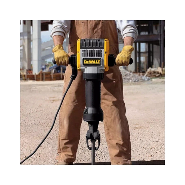 Відбійний молоток DeWALT 2100 Bт, 62 Дж, 960 уд/хв, 31 кг, візок + зубило (D25981K) - picture 7