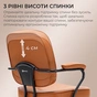 Крісло офісне Sihoo L3 PVC Vintage Brown (L3D-M101) - зменшене зображення 5