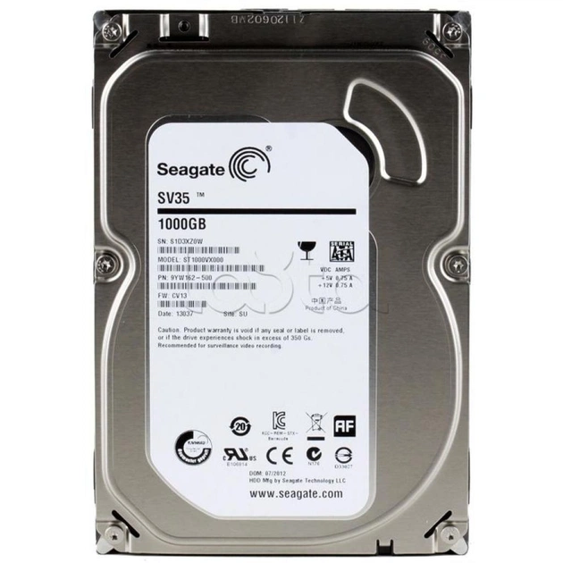 Жорсткий диск 3.5" 1TB Seagate (# ST1000VX000-FR #) - изображение 1
