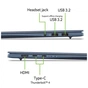 Ноутбук Acer Swift Edge 16 AI SFE16-I51 (NX.JVNEU.001) - зменшене зображення 2