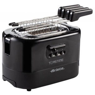 Тостер Ariete 0159 Black з решіткою зображення 1