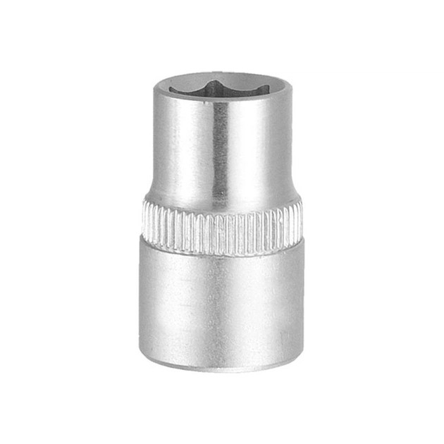 Головка торцевая Sigma шестигранная короткая 1/2" 19мм CrV mid (6071191) - изображение 1