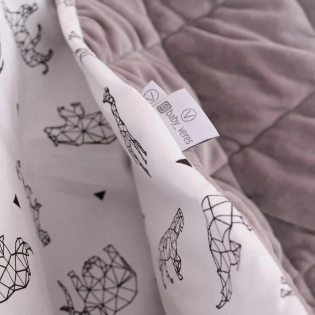 Дитячий постільний набір Верес Velour Graphic animals (218.08) - зображення 6