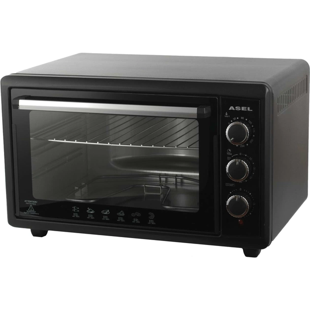 Электропечь ASEL AF 50-23 BLACK - изображение 1