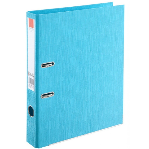 Папка - реєстратор Comix А4, 50 мм, PP, двостороння, блакитний (FOLD-COM-A305-LBL) - picture 1