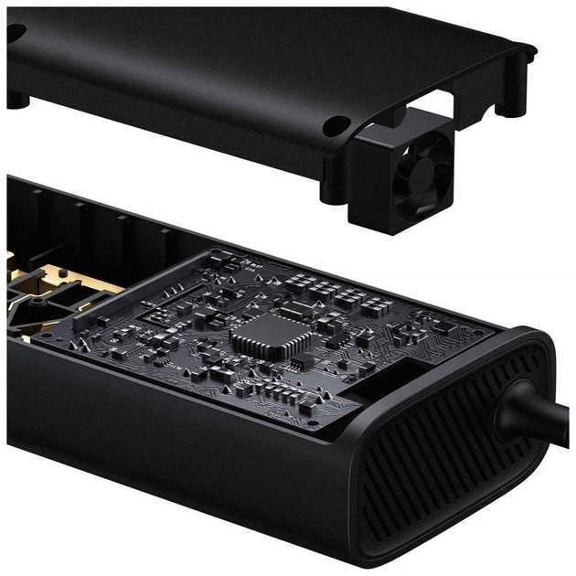 Автомобільний інвертор 12V/220V 150W In-car Inverter, USB, Type-C, 0.4m Baseus (CRNBQ-A01) - зображення 8