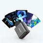 Сетевое зарядное устройство Choetech (3USBх2.4A) Black (Q5009-EU) - уменьшенное изображение 3