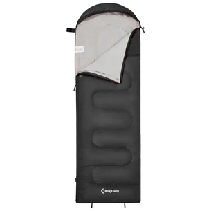 Спальний мішок KingCamp Oasis 250 Black (KS3121_BLACK_L_01) зображення 1