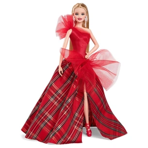 Лялька Barbie колекційна Святкова блондинка (HRM61) зображення 1