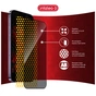 Стекло защитное Intaleo Privacy Apple iPhone 14 Pro Max Black (1283126591976) - уменьшенное изображение 9