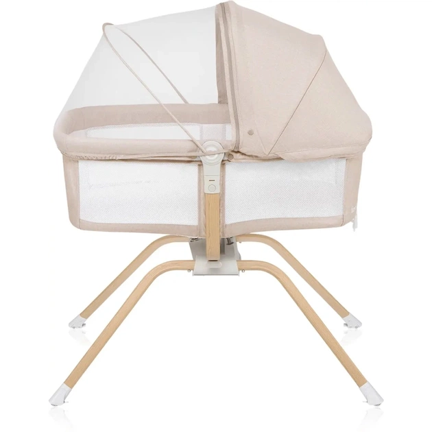 Кроватка Lionelo приставная Malin Evo BEIGE NATURAL (LO-MALIN EVO BEIGE NATURAL) - изображение 4