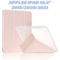Чохол до планшета BeCover Ultra Slim Origami Transparent Apple Pencil Apple iPad 10.2 2019/2020/2021 Pink (711100) - зменшене зображення 1